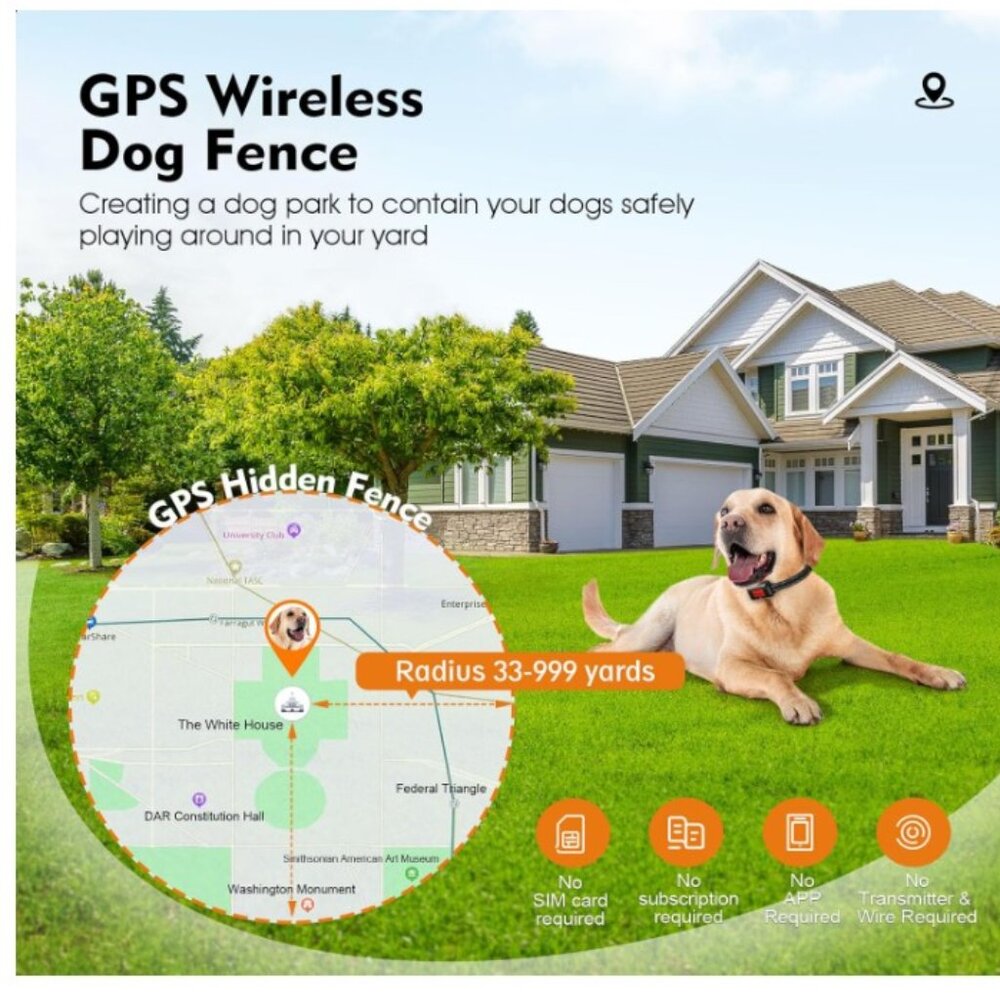 GPS Wireless Dog Fence System (NIB)
